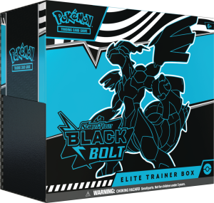 [ Outlet ] Pokémon TCG Black Bolt Elite Trainer Box Zekrom (1)