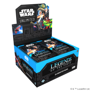 Star Wars Unlimited Card Game Legends of the Force Booster Box (24)