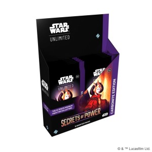Star Wars: Unlimited Card Game Secrets of Power Carbonite Booster Display (12)