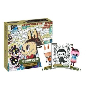 How2work Labubu Collectible Chrome Trading Cards The Monsters Series 3 (10)
