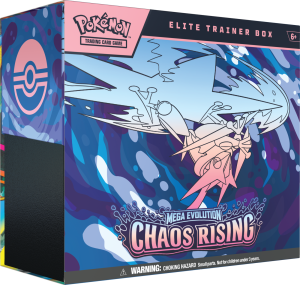[ Przedsprzedaż ] Pokémon TCG Mega Evolution Chaos Rising Elite Trainer Box