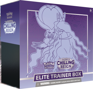 [ Outlet ] Pokemon TCG Chilling Reign Elite Trainer Box Shadow Rider Calyrex (1)