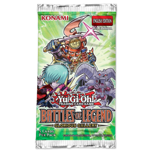 YGO - Battles of Legend: Glorious Gallery Booster EN