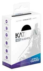 Ultimate Guard Katana Sleeves Standard Size (100) - Black