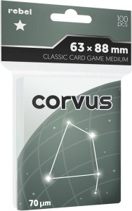 Koszulki Rebel Medium Corvus (63x88 mm)