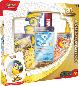 [ Przedsprzedaż ] Pokemon TCG 30th Celebration Poster Collection