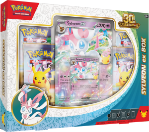 [ Przedsprzedaż ] Pokémon TCG 30th Celebration Ex Box Sylveon ex