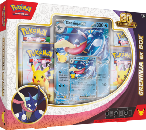 [ Przedsprzedaż ] Pokémon TCG 30th Celebration Ex Box Greninja ex