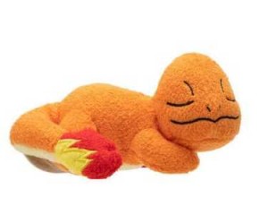 Pokémon Sleeping Plush Charmander 12 cm