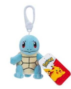 Pokémon Plush Figure Clip ons Squirtle 10 cm