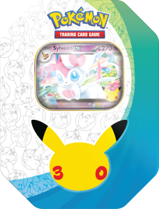 [ Przedsprzedaż ] Pokémon TCG 30th Celebration Tin Sylveon ex