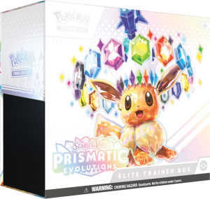[ Outlet] Pokémon TCG Prismatic Evolutions Elite Trainer Box  (4) 