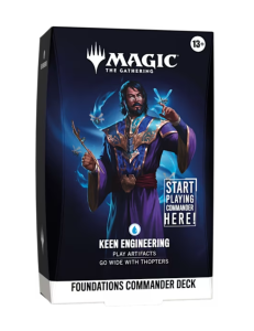 MTG Reality Fracture Foundations Commander Deck - Keen Engineering